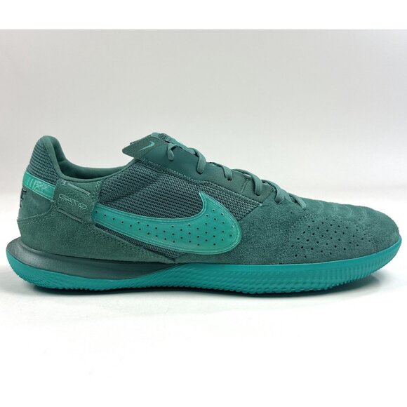 Nike Streetgato Mens 11 Deep Jungle Green Street Indoor Soccer Shoes DC8466-302 - Picture 1 of 8
